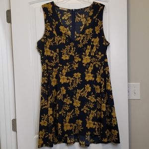 Hawaiian Print Dress